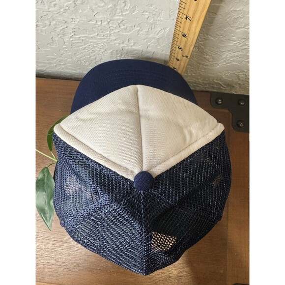 Vintage Bricyn Oil Company Trucker Hat SnapBack Foam Mesh KAP II 80s Niche - Picture 10 of 10